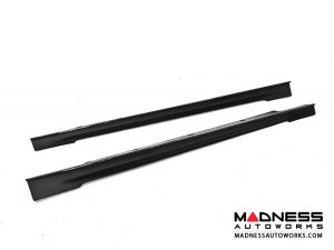 Tesla Model S Side Skirts Extensions - Carbon Fiber 
